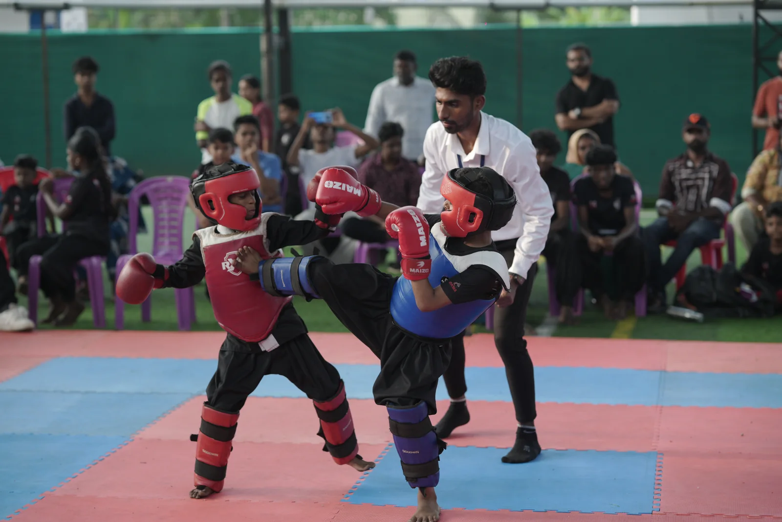 Kung-Fu championship bout