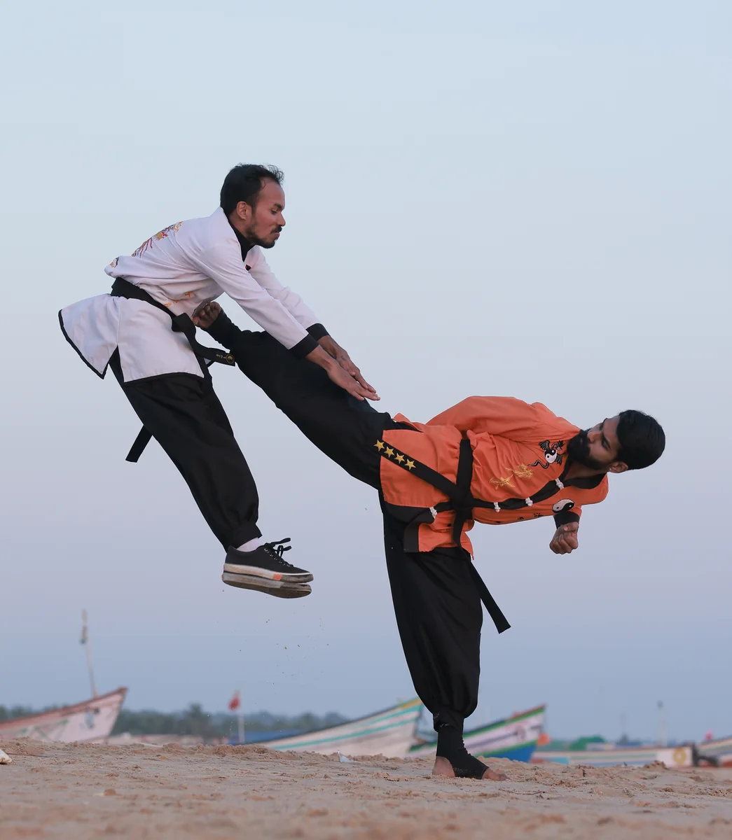 Kung-Fu training